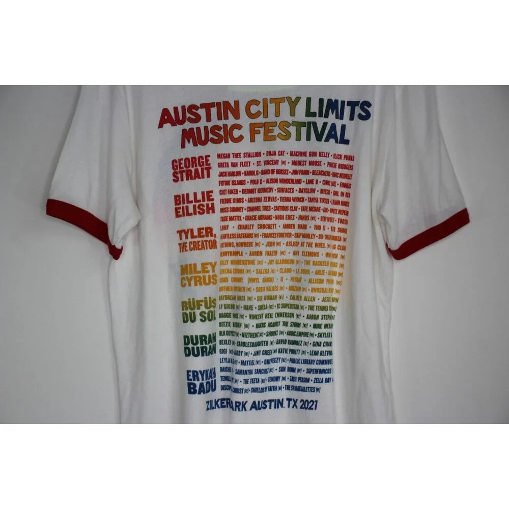 Aviator Nation Mens Large ACL Austin City Limits Music Festival T-Shirt B1079 - Picture 6 of 6